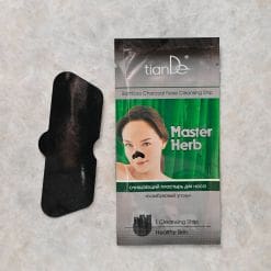 Почистваща лепенка за нос „Бамбуков въглен“