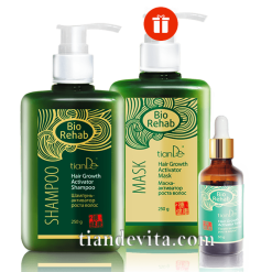 Комплект за коса BIO REHAB бърз растеж на косата промоция