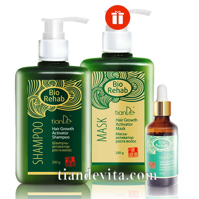 BIO REHAB комплект за бърз растеж на косата ПРОМО