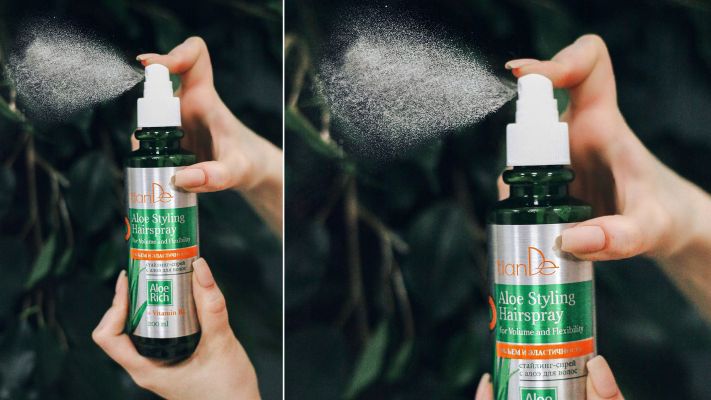 Стайлинг спрей с алое “Обем и еластичност”, „Aloe Rich“, 200 мл.