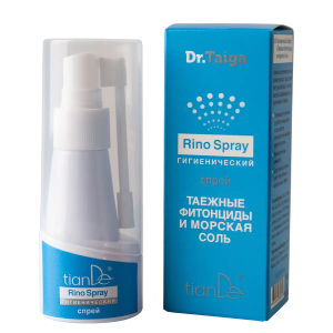Хигиенен спрей за нос „Тайгови фитонциди и морска сол“, 35 гр.