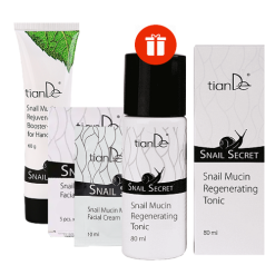 Тайната на охлюва с крем за лице