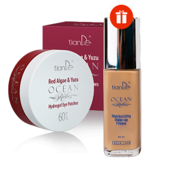 Хидрогелови пластири за клепачи – ПОДАРЪК Овлажняваща основа за грим