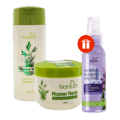 Шампоан + крем-балсам против оплешивяване – ПОДАРЪК дезодорант„Алунит и салвия“