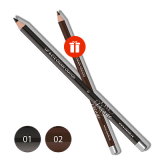 Черен и кафяв молив за очи , 1=2