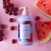 Хидратиращ душ гел „Диня и грозде“, 470 мл
