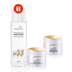 Овча плацента: заглаждащ крем +овлажняващ крем ПОДАРЪК тоник за лице Sheep Placenta