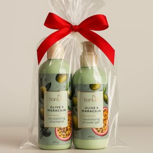 Коледен комплект за баня „Маслина и маракуя “