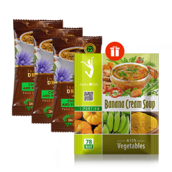 Разтворима напитка с цикория - подарък Бананова крем супа за вкус и полза!