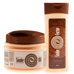 Шампоан и маска за коса със змийско масло Snake Factor