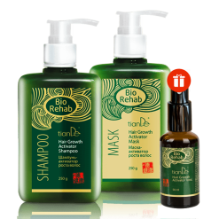 BIO REHAB комплект за бърз растеж на косата